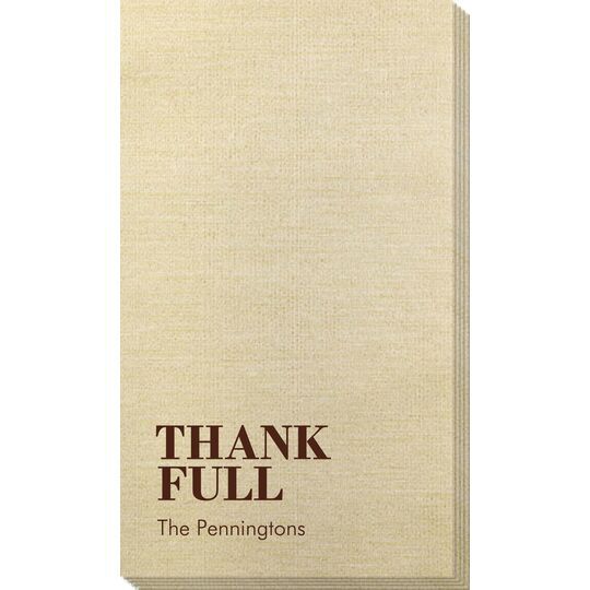 Thank Full Bamboo Luxe Guest Towels